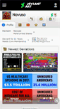 Mobile Screenshot of novuso.deviantart.com