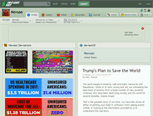 Tablet Screenshot of novuso.deviantart.com