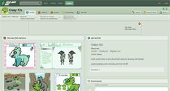 Desktop Screenshot of crazy-12z.deviantart.com