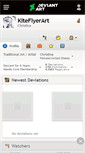 Mobile Screenshot of kiteflyerart.deviantart.com