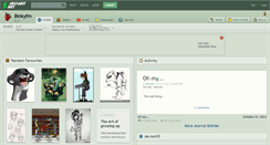 Desktop Screenshot of binkyfm.deviantart.com