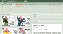 Desktop Screenshot of jerno.deviantart.com