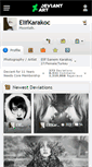 Mobile Screenshot of elifkarakoc.deviantart.com