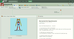 Desktop Screenshot of dimensioncr8r.deviantart.com