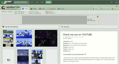 Desktop Screenshot of lunchbox1234.deviantart.com
