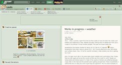 Desktop Screenshot of loulin.deviantart.com