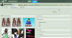 Desktop Screenshot of anadrewfresh.deviantart.com