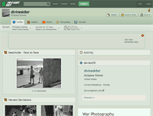 Tablet Screenshot of divinesk8er.deviantart.com