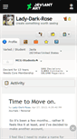 Mobile Screenshot of lady-dark-rose.deviantart.com