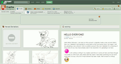 Desktop Screenshot of evaelisa.deviantart.com