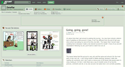 Desktop Screenshot of desefiar.deviantart.com