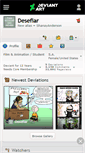 Mobile Screenshot of desefiar.deviantart.com