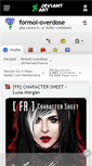 Mobile Screenshot of formol-overdose.deviantart.com