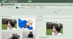 Desktop Screenshot of neoninwonderland.deviantart.com