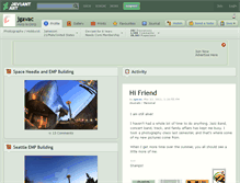 Tablet Screenshot of jgavac.deviantart.com