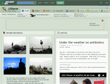 Tablet Screenshot of jjshaver.deviantart.com