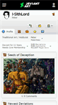 Mobile Screenshot of i-sithlord.deviantart.com