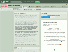 Tablet Screenshot of learnjapanese.deviantart.com