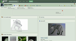 Desktop Screenshot of kalira-liadain.deviantart.com