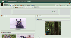 Desktop Screenshot of majiran.deviantart.com