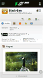 Mobile Screenshot of black-ban.deviantart.com