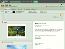 Tablet Screenshot of black-ban.deviantart.com