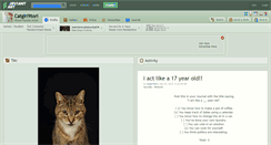Desktop Screenshot of catgirl9tori.deviantart.com