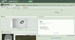 Desktop Screenshot of kompozit.deviantart.com