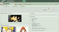 Desktop Screenshot of naruino4ever.deviantart.com