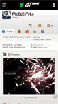 Mobile Screenshot of freezestyle.deviantart.com
