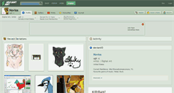 Desktop Screenshot of novios.deviantart.com