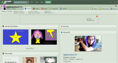 Desktop Screenshot of epiphanylove712.deviantart.com