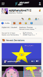Mobile Screenshot of epiphanylove712.deviantart.com