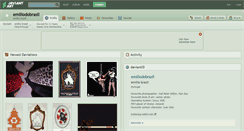 Desktop Screenshot of emiliodobrasil.deviantart.com