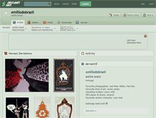 Tablet Screenshot of emiliodobrasil.deviantart.com