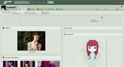Desktop Screenshot of madhat87.deviantart.com