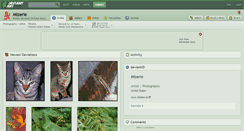 Desktop Screenshot of mizerie.deviantart.com