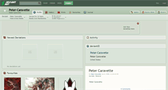 Desktop Screenshot of peter-caravette.deviantart.com