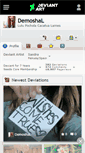 Mobile Screenshot of demoshal.deviantart.com