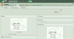 Desktop Screenshot of catnoise.deviantart.com