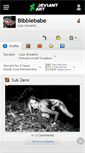Mobile Screenshot of bibblebabe.deviantart.com