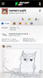 Mobile Screenshot of nomers-sushi.deviantart.com