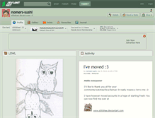 Tablet Screenshot of nomers-sushi.deviantart.com