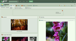 Desktop Screenshot of marecki.deviantart.com