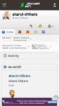 Mobile Screenshot of akarui-chikara.deviantart.com