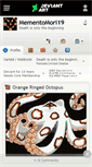 Mobile Screenshot of mementomori19.deviantart.com