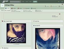 Tablet Screenshot of ichimarutetsu.deviantart.com