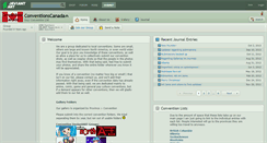 Desktop Screenshot of conventionscanada.deviantart.com
