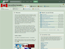 Tablet Screenshot of conventionscanada.deviantart.com