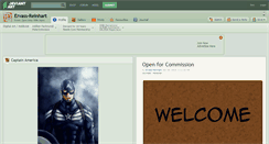 Desktop Screenshot of ervass-reinhart.deviantart.com